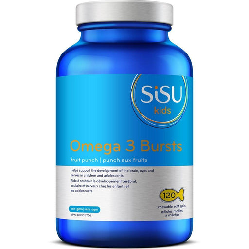 SISU Kids Omega 3 Burst 120 Chew | YourGoodHealth