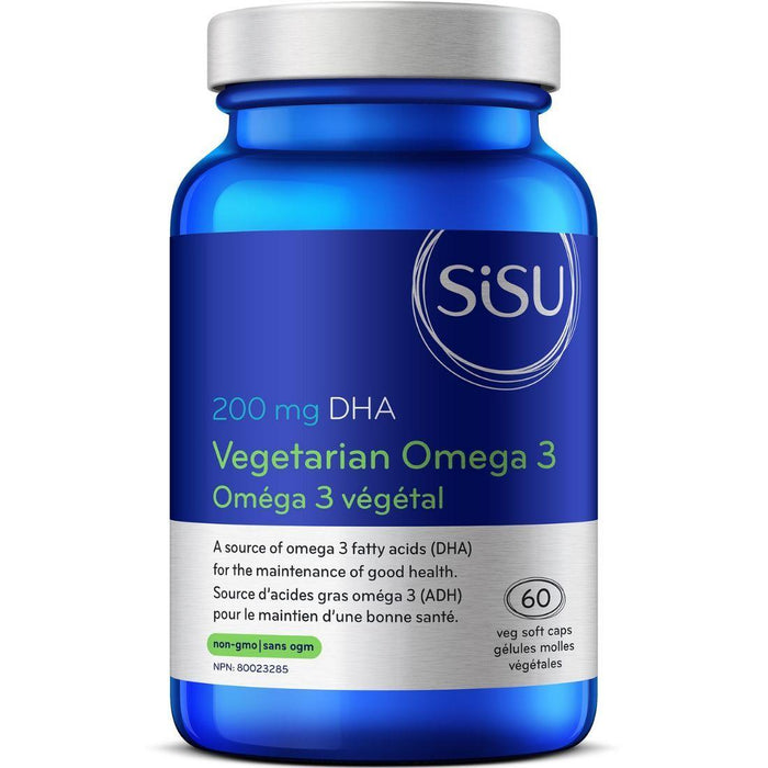 SISU Vegetarian Omega 3 60 Vegie Caps | YourGoodHealth