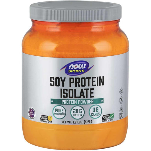 Now Soy Protein Unflavoured 544g | YourGoodHealth