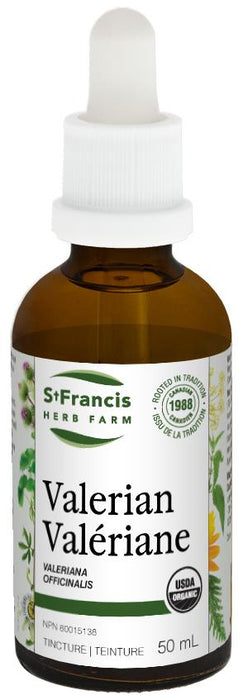 St Francis Valerian 50ml. For Sleep and Nervousness
