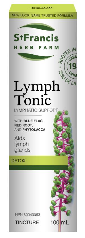 St Francis Lymph Tonic 50ml. Increases Lymphatic Flow and Detoxification