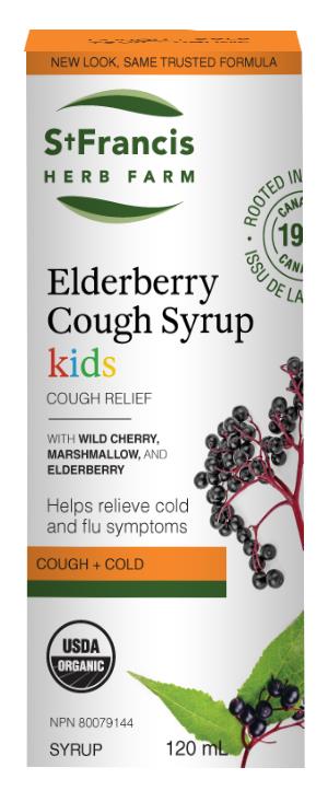 St Francis Elderberry Cough Syrup for Kids 120ml