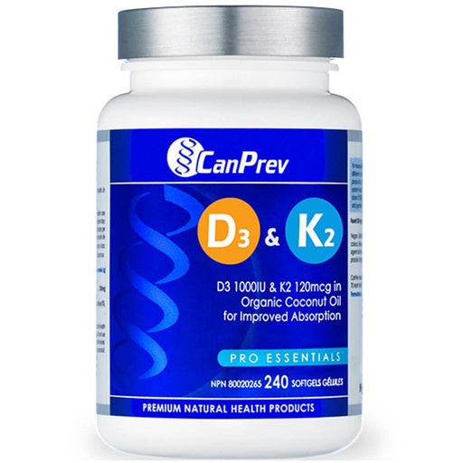 CanPrev D3 & K2 240capsules | YourGoodHealth