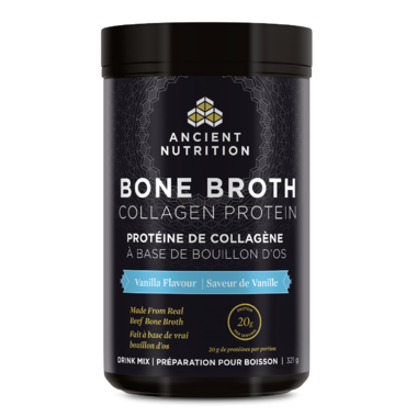 Ancient Nutrition Bone Broth Collagen Protein Vanilla 357 grams