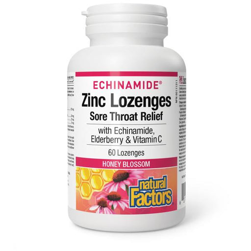 Natural Factors Zinc Lozenges Honey | YourGoodHealth