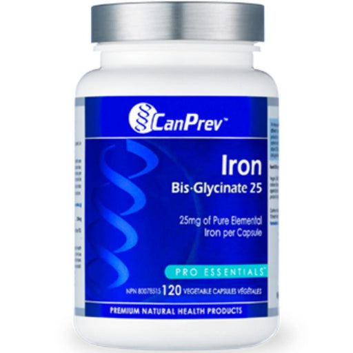 CanPrev Iron Bisglycinate 25mg 120 caps | YourGoodHealth