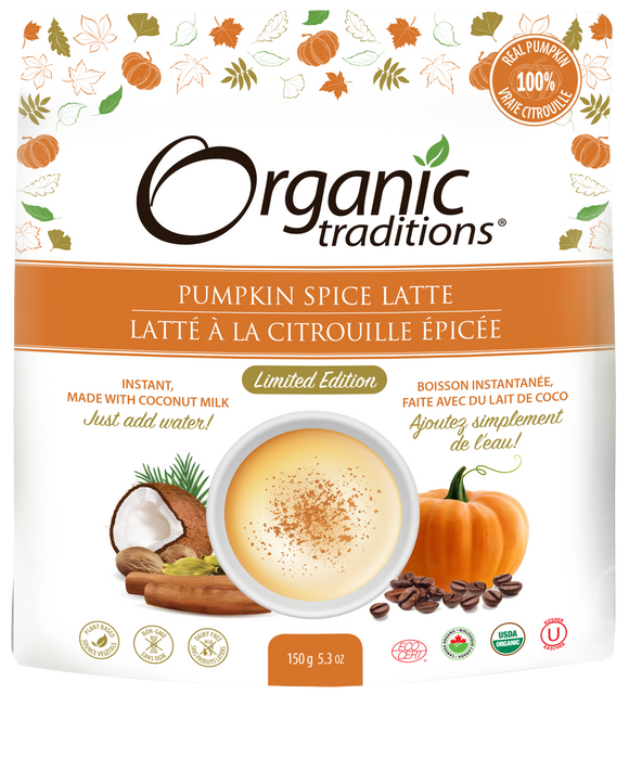 Organic Traditions Pumpkin Spice Latte | YourGoodHealth