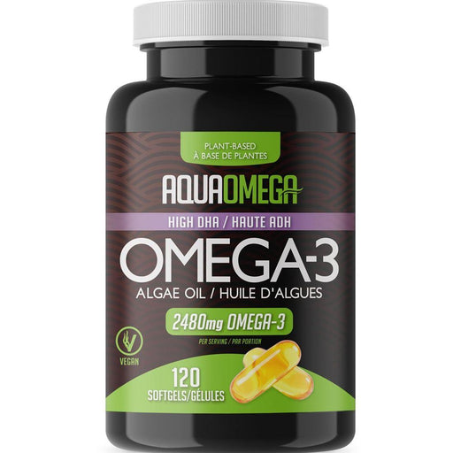 AquaOmega Vegan Omega 3 120 capsules | YourGoodHealth