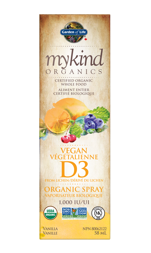 Garden of Life My Kind Vitamin D Spray | YourGoodHealth