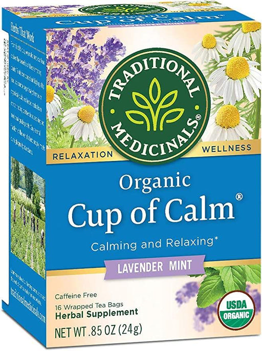 Traditional Medicinals Cup of Calm Organic 16 Tea Bags | YourGoodHealth