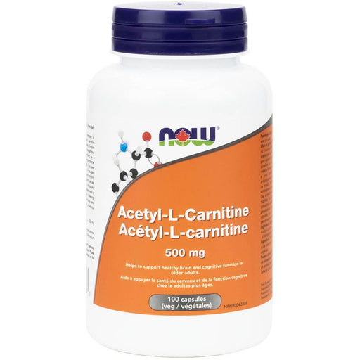 NOW  Acetyl L-Carnitine 500mg 100's | YourGoodHealth