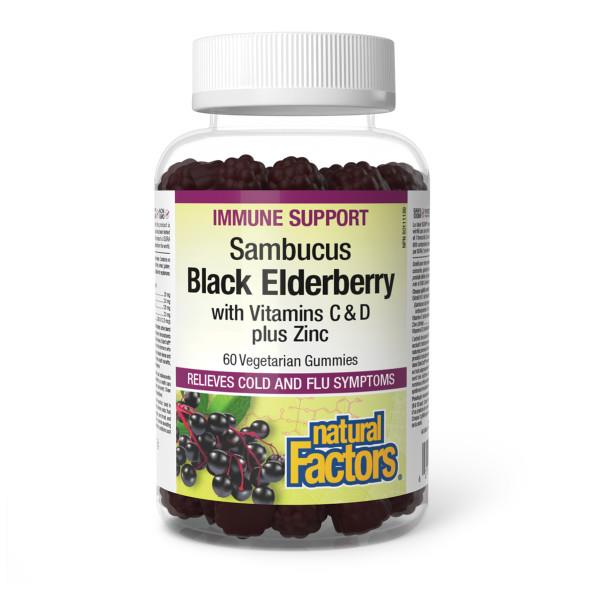 Natural Factors Eldberry Gummies | YourGoodHealth