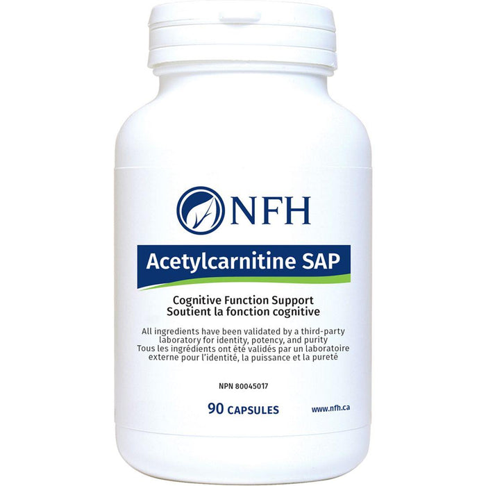 NFH Acetylcarnitine SAP 90capsules | YourGoodHealth