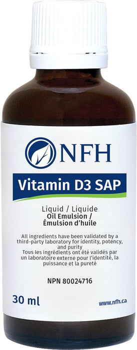 NFH Vitamin D SAP 30ml | YourGoodHealth
