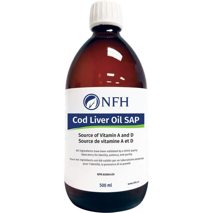 NFH Cod Liver Oil SAP 500ml | YourGoodHealth