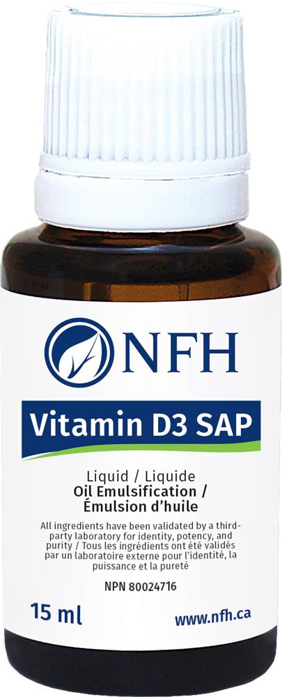 NFH Vitamin D SAP 15ml | YourGoodHealth