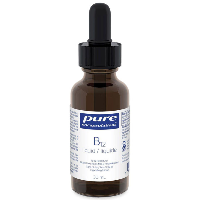 Pure Encapsulation B12 Liquid 30ml | YourGoodHealth