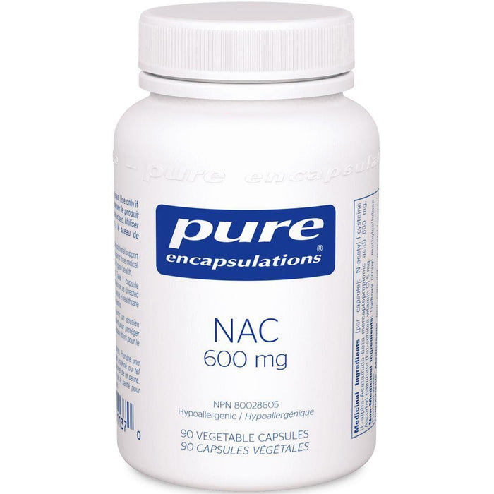 Pure Encapsulation NAC 600mg | YourGoodHealth