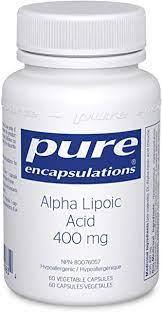 Pure Encapsulation Alpha Lipoic Acid 400mg | YourGoodHealth