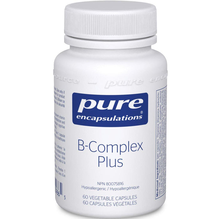 Pure Encapsulation B Complex Plus 60's | YourGoodHealth