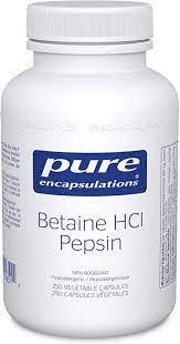 Pure Encapsulation Betaine HCI Pepsin | YourGoodHealth