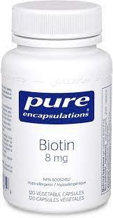 Pure Encapsulation Biotin 8mg | YourGoodHealth