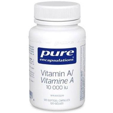 Pure Encapsulation Vitamin A 10,000IU | YourGoodHealth
