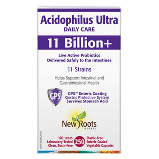New Roots Acidophilus Ultra 11 Billion+ 250 Capsules | YourGoodHealth