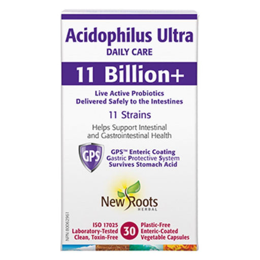 New Roots Acidophilus Ultra 30 Capsules | YourGoodHealth