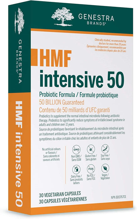 Genestra HMF Intensive 50 Probiotics 30 Capsules | YourGoodHealth