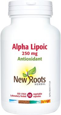 New Roots Alpha-Lipoic Acid 250 mg 60 Capsules | YourGoodHealth