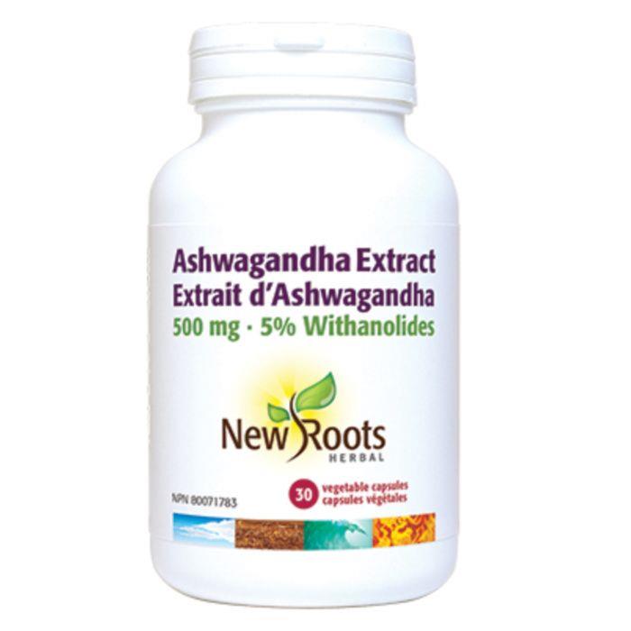 New Roots Ashwagandha Extract 30 Capsules | YourGoodHealth