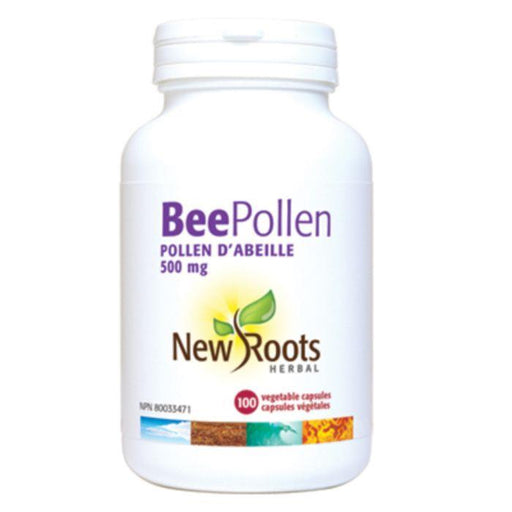 New Roots Bee Pollen 500mg 100 Capsules | YourGoodHealth