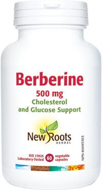 New Roots Berberine 500 mg 60 Capsules | YourGooodHealth