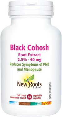 New Roots Black Cohosh Root Extract 60 Capsules | YourGoodHealth
