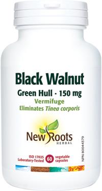 New Roots Black Walnut Green Hull 60 Capsules | YourGoodHealth