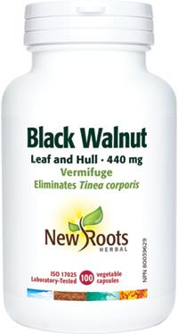 New Roots Black Walnut Leaf and Hull 100 Capsules | YourGoodHealth