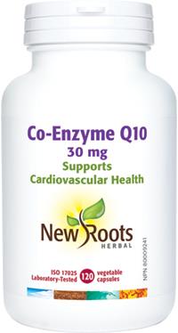New Roots Co-Enzyme Q10 30 mg 120 Capsules | YourGoodHealth