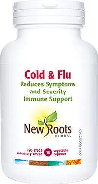 New Roots Cold & Flu 15 Capsules | YourGoodHealth