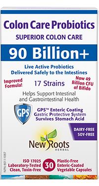 New Roots Colon Care Probiotics 90 Billion 30 Capsules | YourGoodHealth