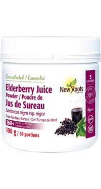 New Roots Elderberry Juice Powder 100 gr | YourGoodHealth