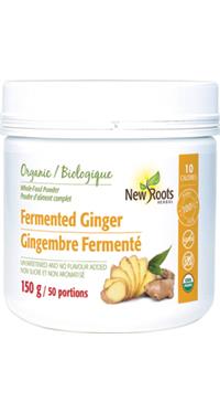 New Roots Fermented Ginger Powder 150 grams | YourGoodHealth