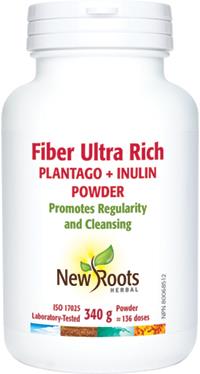 New Roots Fiber Ultra Rich Plantago + Inulin 340 grams | YourGoodHealth