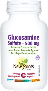 New Roots Glucosamine Sulfate 500 mg 120 Capsules | YourGoodHealth