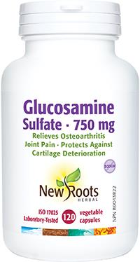New Roots Glucosamine Sulfate 750 mg 120 Capsules | YourGoodHealth