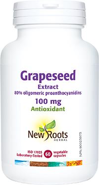 New Roots Grapeseed Extract 100 mg 60 Capsules | YourGoodHealth