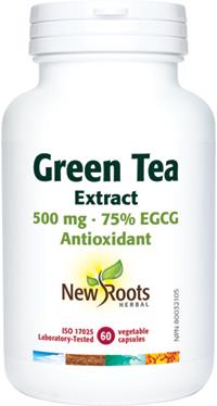 New Roots Green Tea Extract 500 mg 60 Capsules | YourGoodHealth