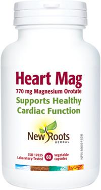 New Roots Heart Mag Magnesium Orotate 60 Capsules | YourGoodHealth