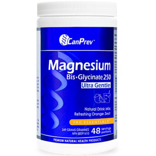 CanPrev Magnesium BisGlyc Drink Mix Orange | YourGoodHealth