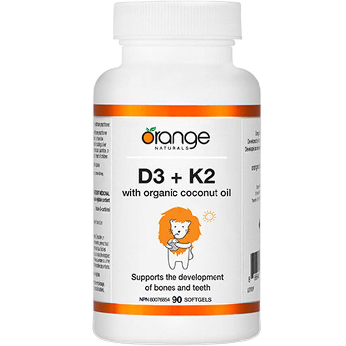 Orange Naturals D3 + K2 90 capsules | YourGoodHealth